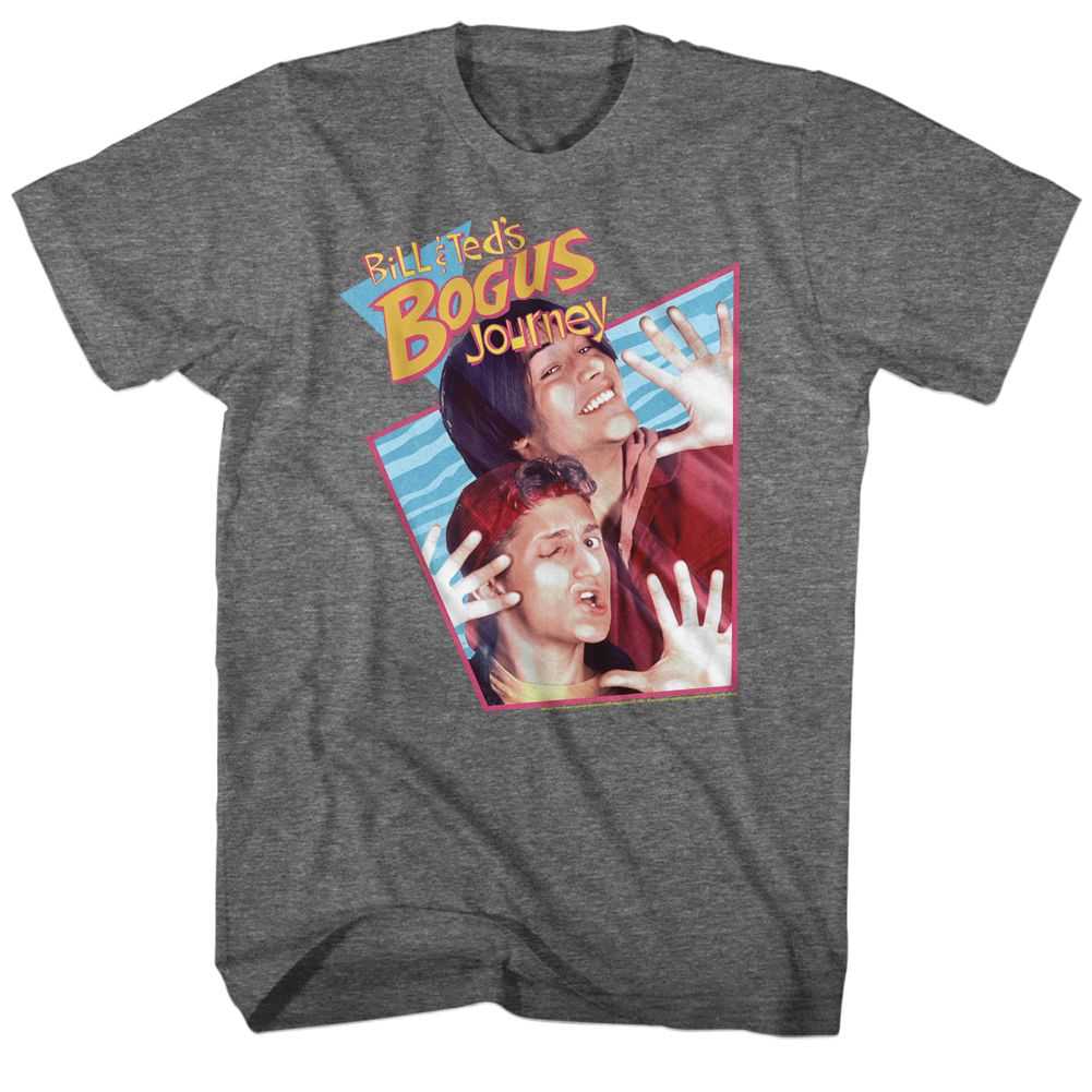 Bill and Ted - BOGUS RHOMBUS W/ TEXTURE Adult Shirt