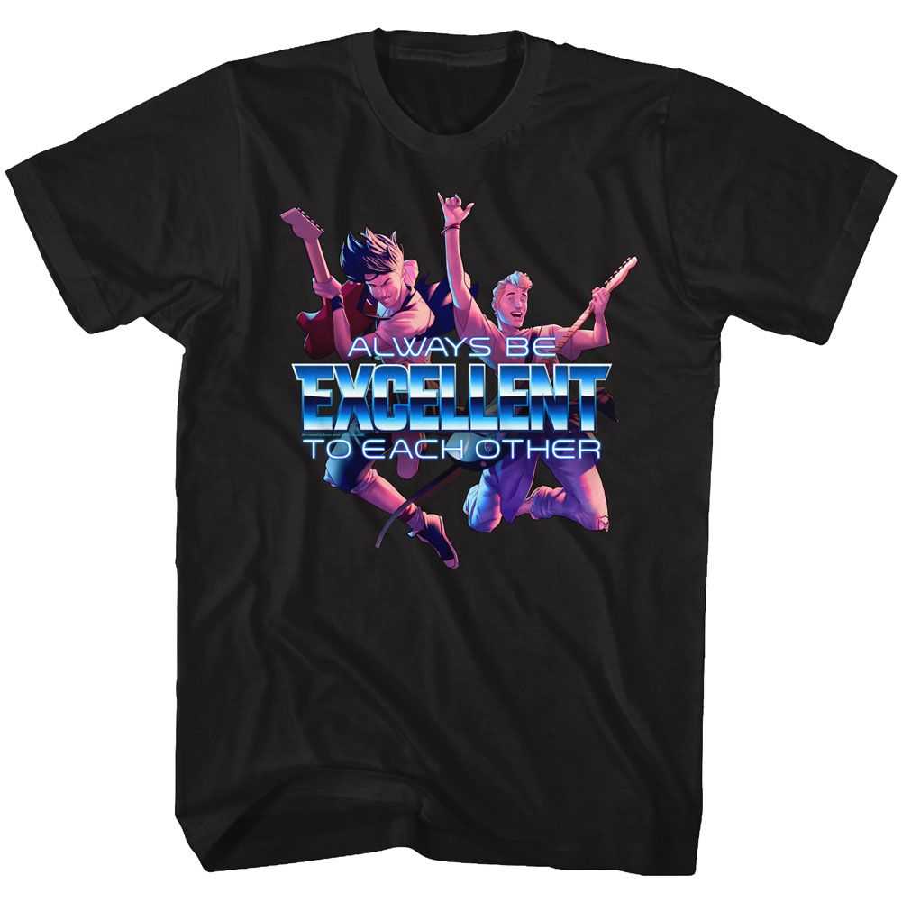 Bill and Ted - ALWAYS EXCELLENT Adult Shirt