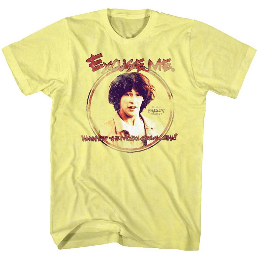 Bill and Ted - EXCUSE ME Adult Shirt