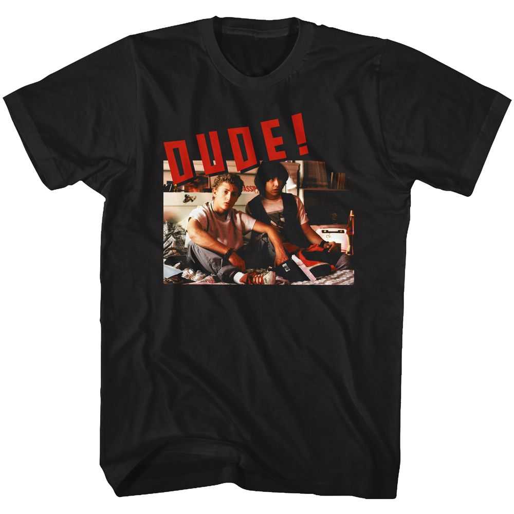 Bill and Ted - DUDE Adult Shirt