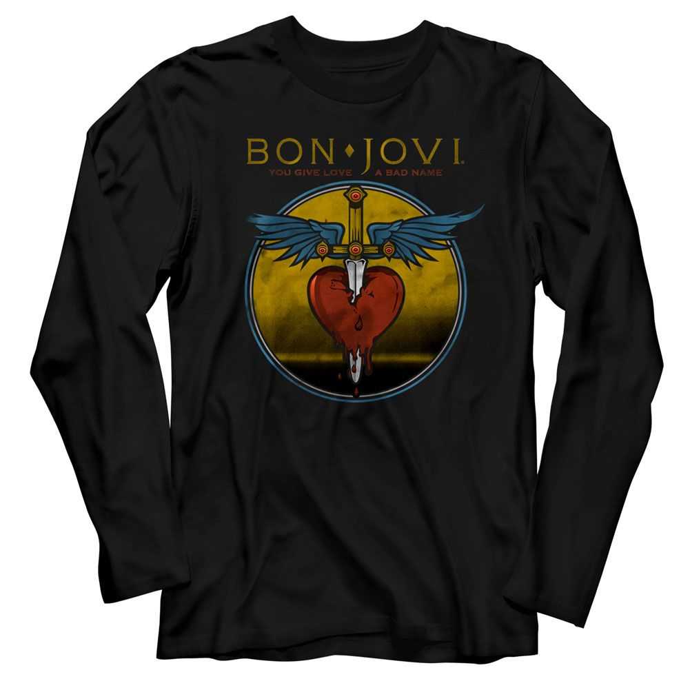 Bon Jovi - BAD NAME Adult Shirt