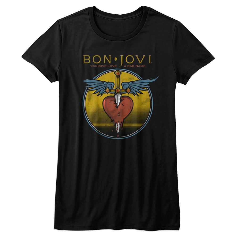 Bon Jovi - BAD NAME Adult Shirt