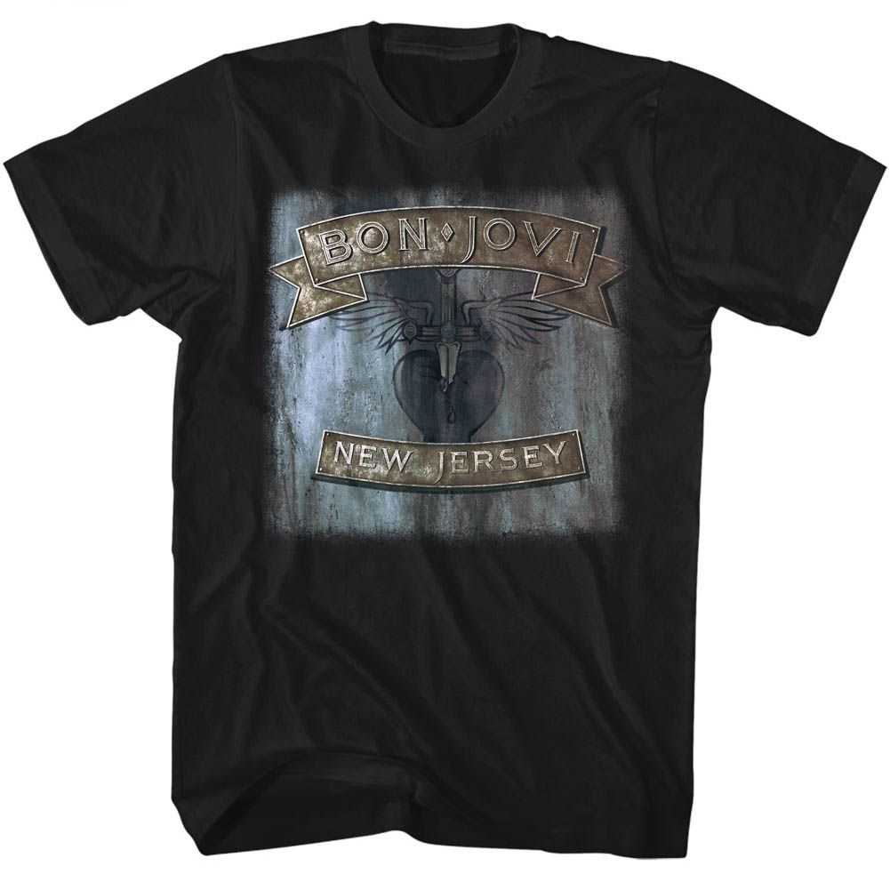 Bon Jovi - NEW JERSEY Adult Shirt
