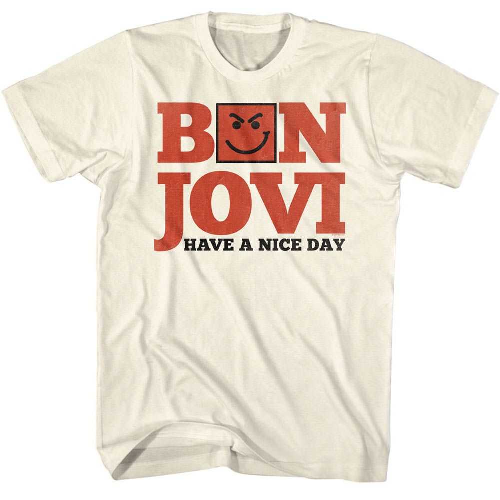 Bon Jovi - HAVE A NICE DAY Adult Shirt