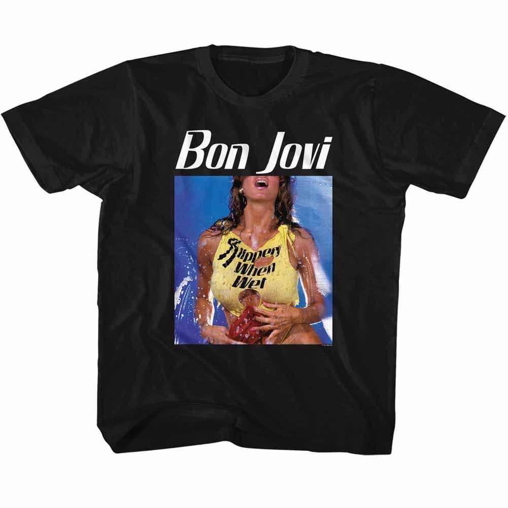 Bon Jovi - BON SLIPPERY Youth Shirt