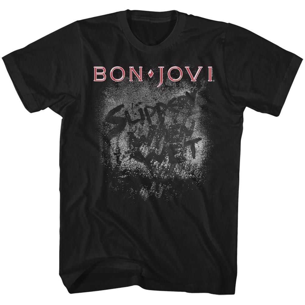 Bon Jovi - MORE SLIPPERY Adult Shirt