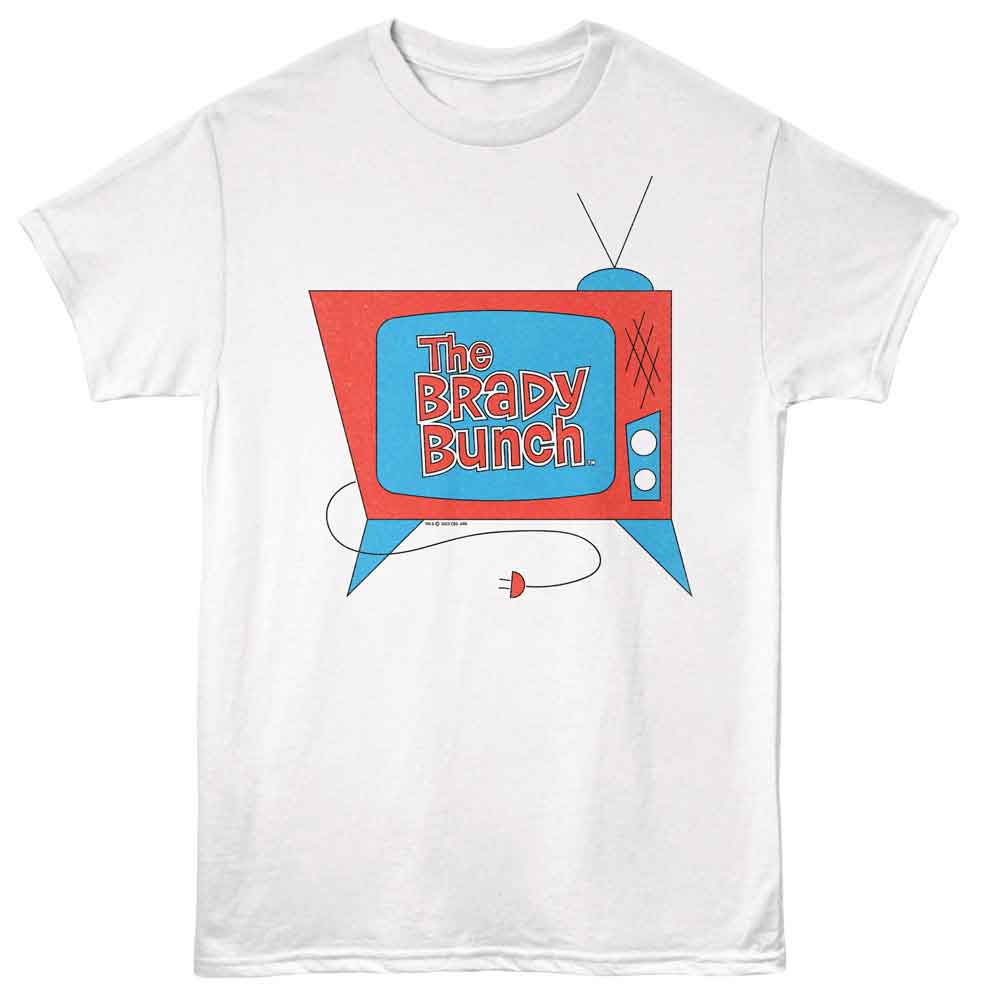 Brady Bunch - BRADY BUNCH VINTAGE TV LOGO Adult Shirt