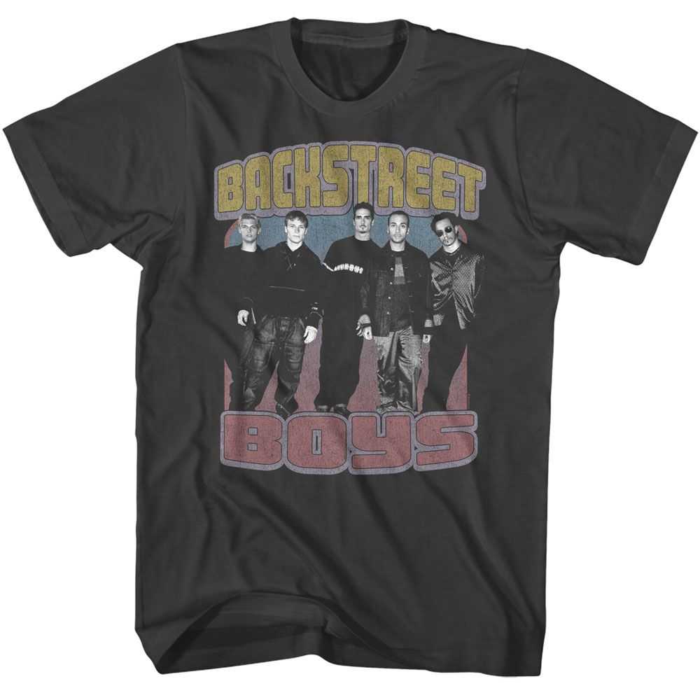 Backstreet Boys - BACKSTREET BOYS FADED COLORS Adult Shirt