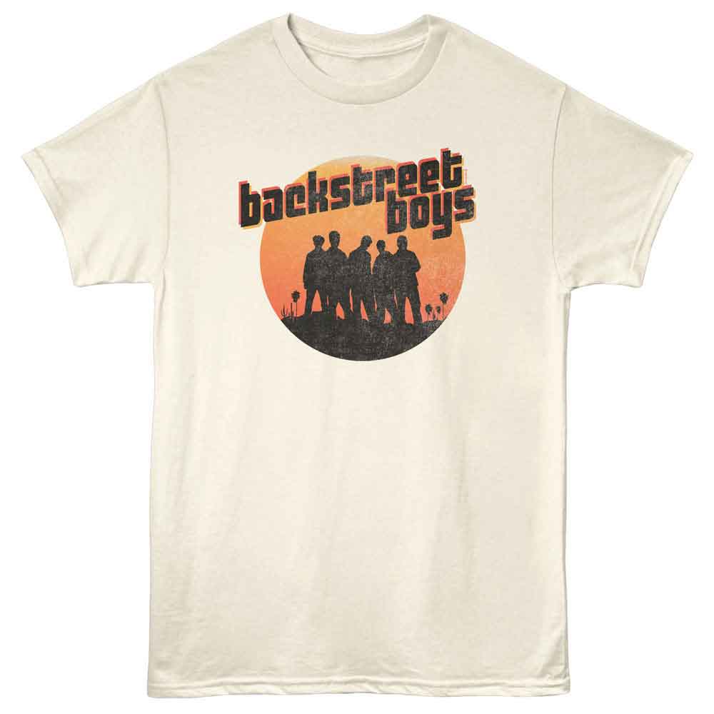 Backstreet Boys - BSB ORANGE CIRCLE Adult Shirt