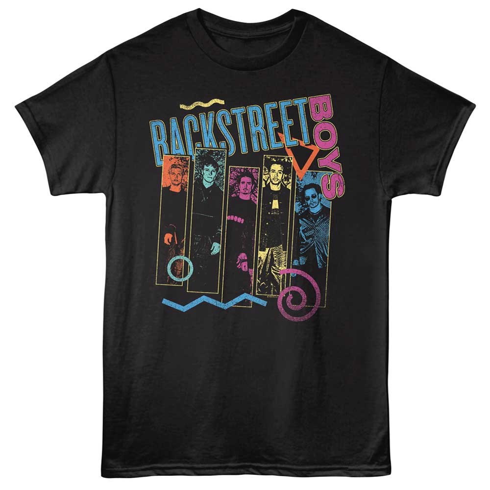 Backstreet Boys - BSB MULTICOLOR BLOCKS Adult Shirt