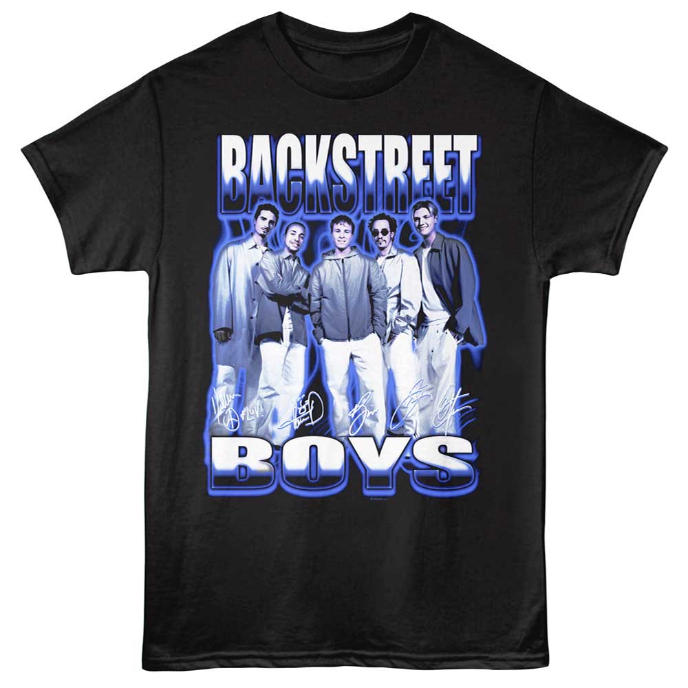 Backstreet Boys - BSB BLUE GLOW Adult Shirt
