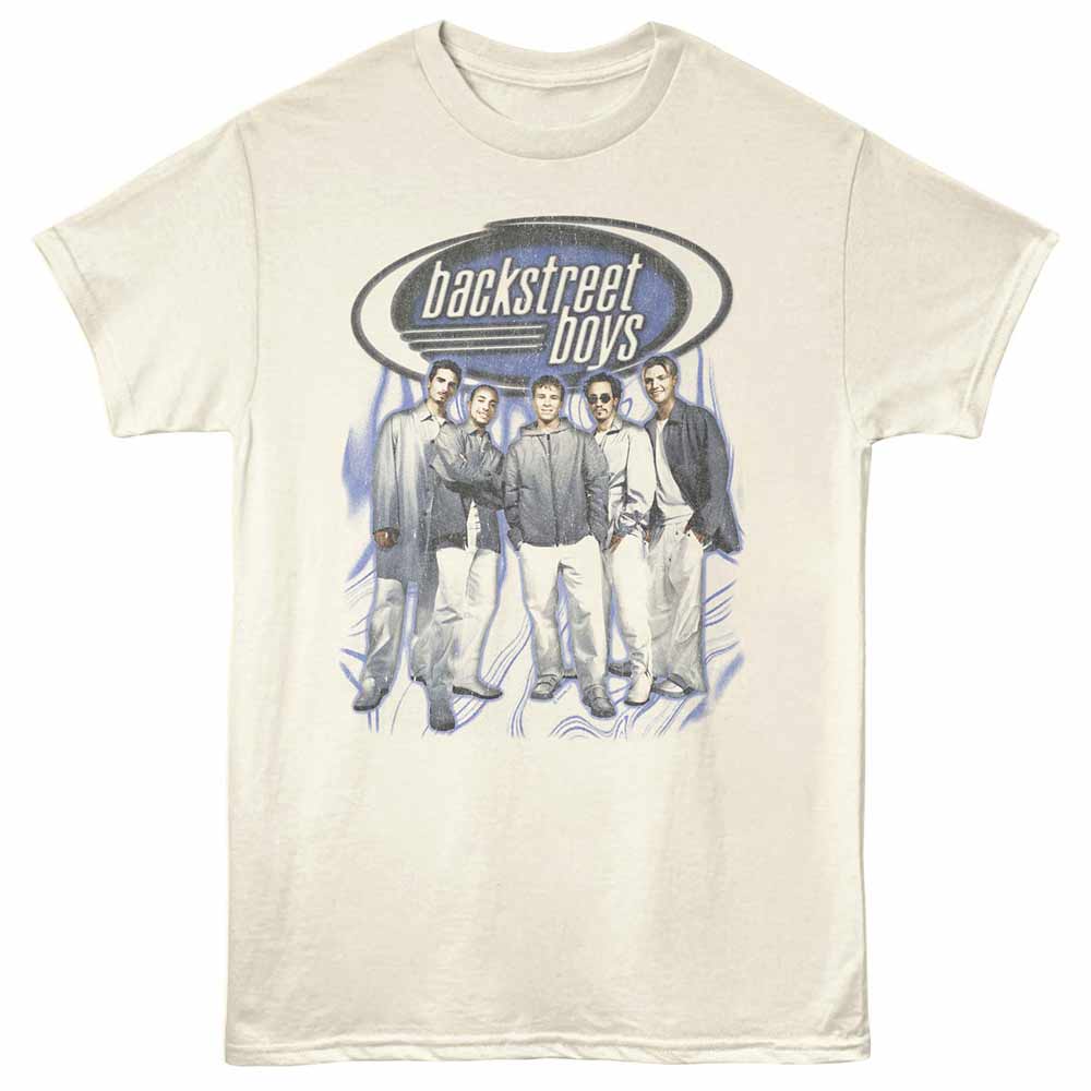 Backstreet Boys - BSB VINTAGE BLUE SWIRL Adult Shirt