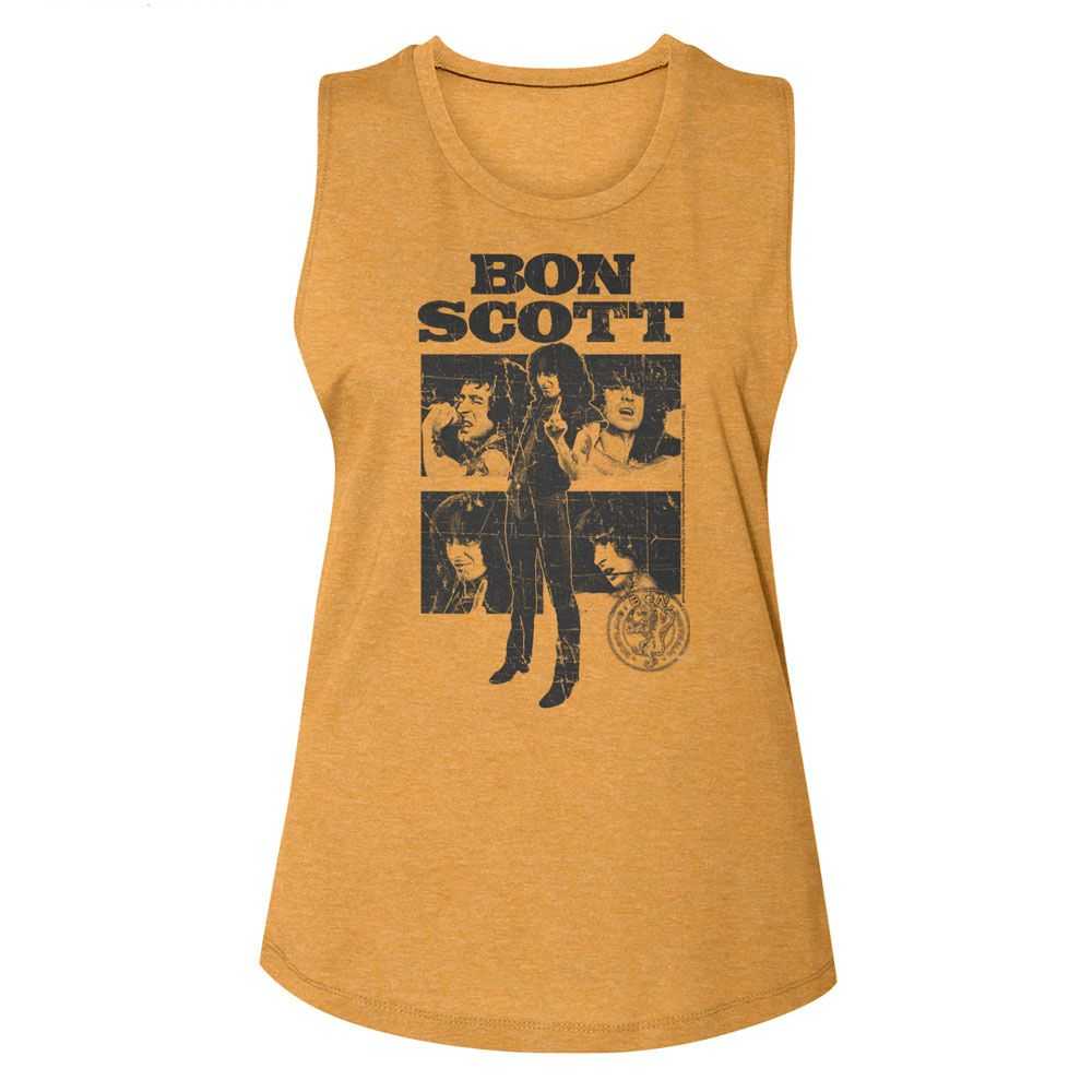 Bon Scott - BON SCOTT COLLAGE Adult Shirt