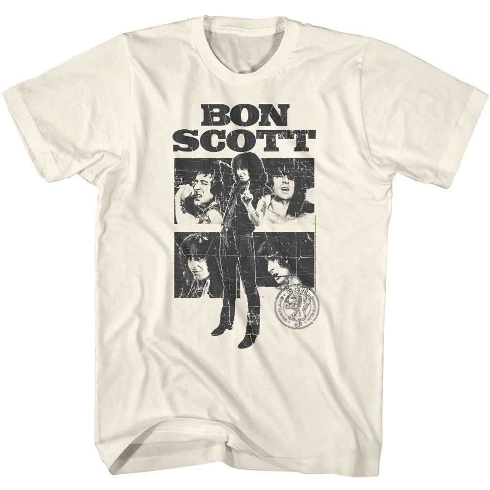 Bon Scott - BON SCOTT COLLAGE Adult Shirt