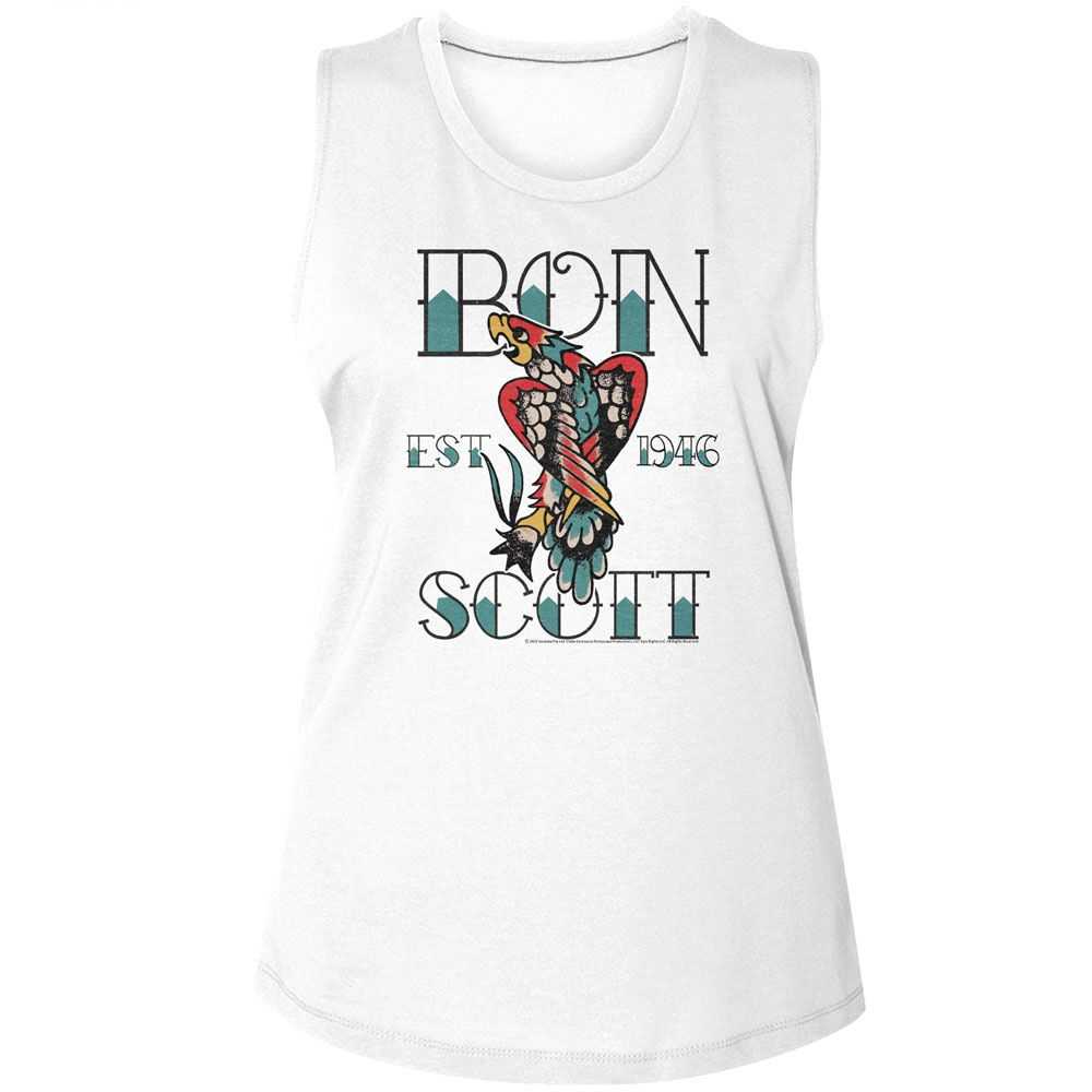 Bon Scott - BON SCOTT TATTOO Adult Shirt