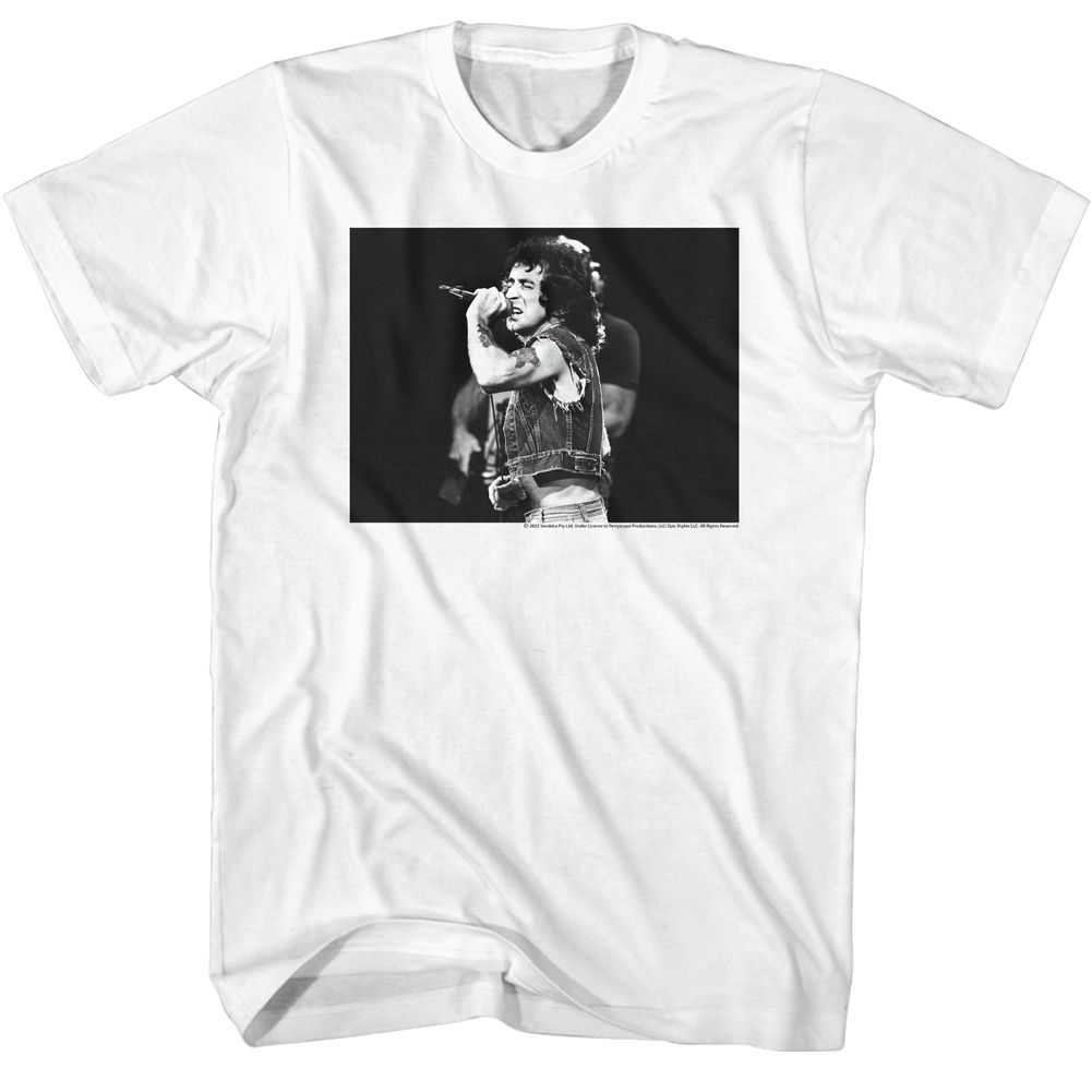 Bon Scott - BON SCOTT-BW Adult Shirt