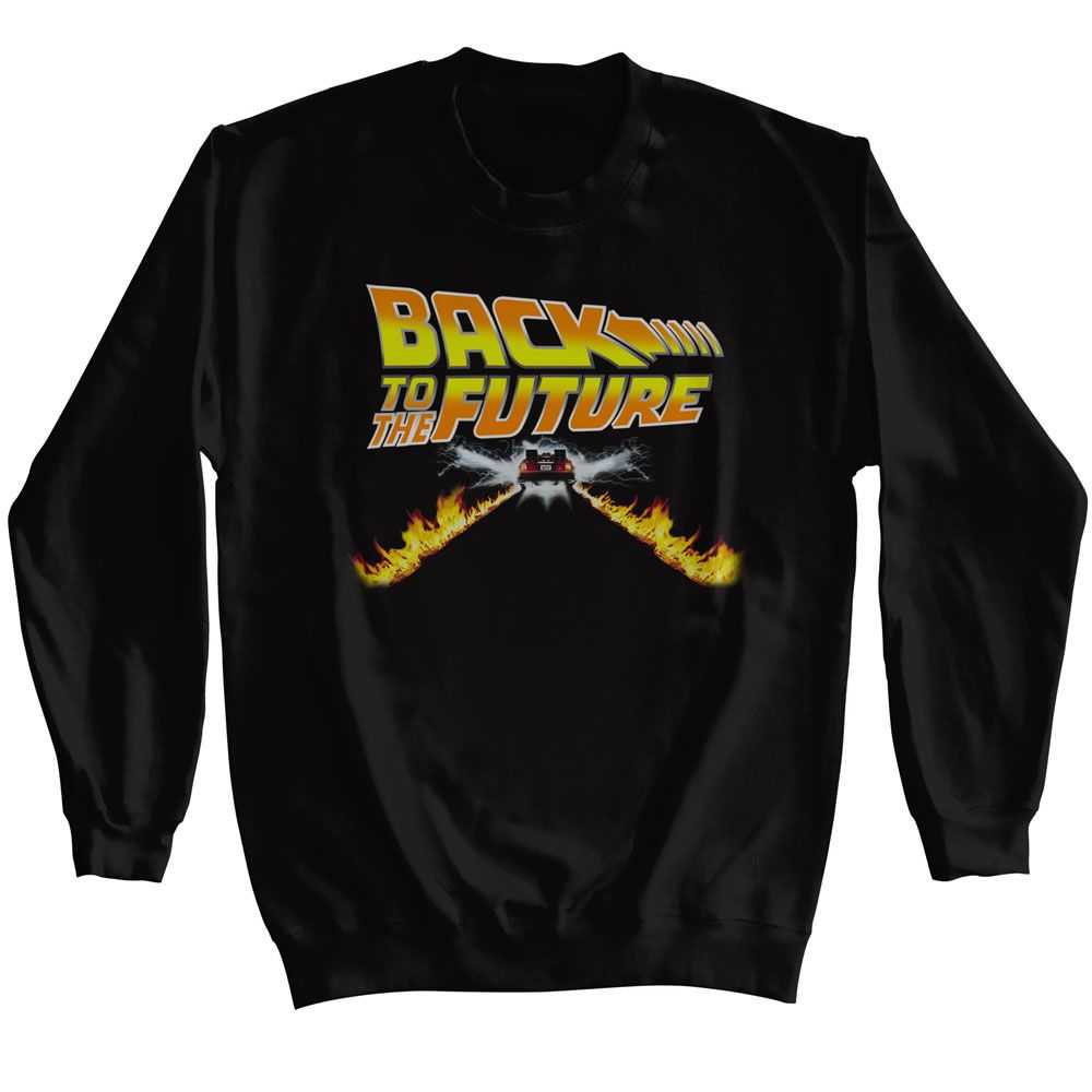 Back to the Future - BACK TO THE FUTURE BTF CAR Adult Shirt
