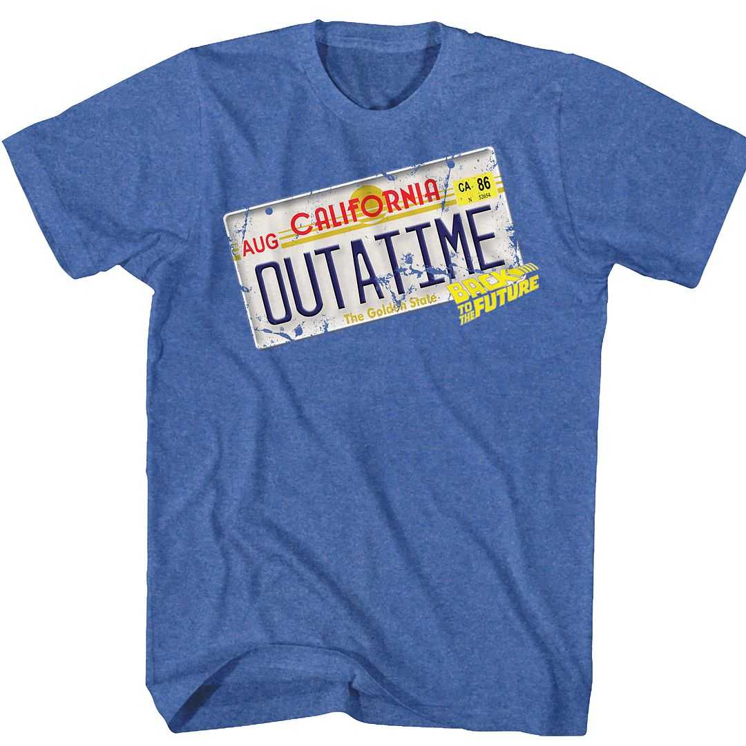 Back to the Future - OUTA IT Adult Shirt