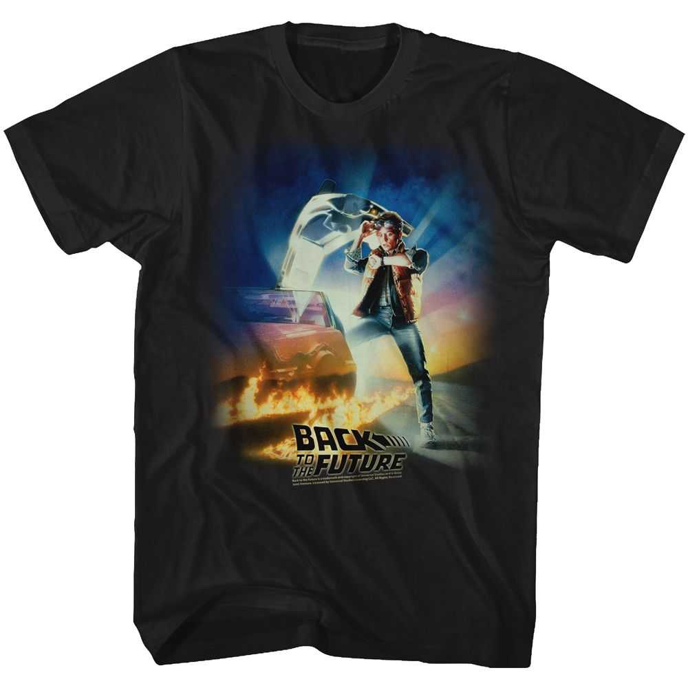 Back to the Future - BTF POSTER Adult Shirt