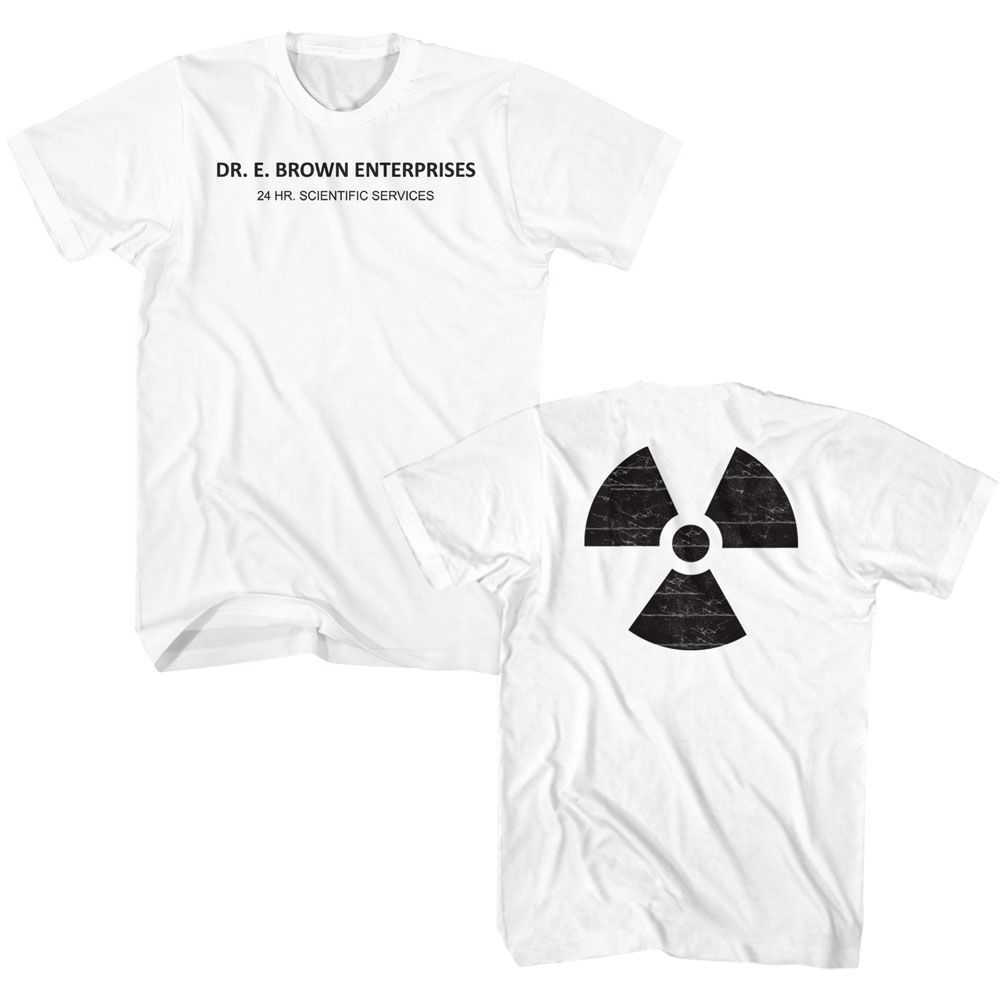 Back to the Future - DR. BROWN ENTERPRISES Adult Shirt