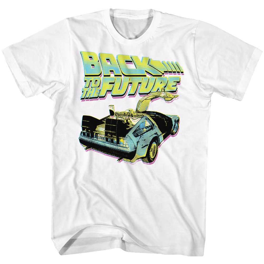 Back to the Future - BTF NEON Adult Shirt