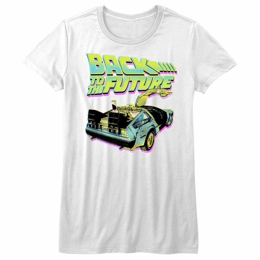 Back to the Future - BTF NEON Adult Shirt