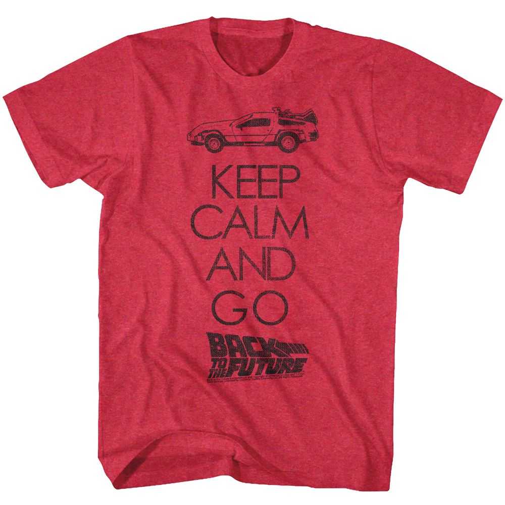 Back to the Future - KEEP CALM Adult Shirt