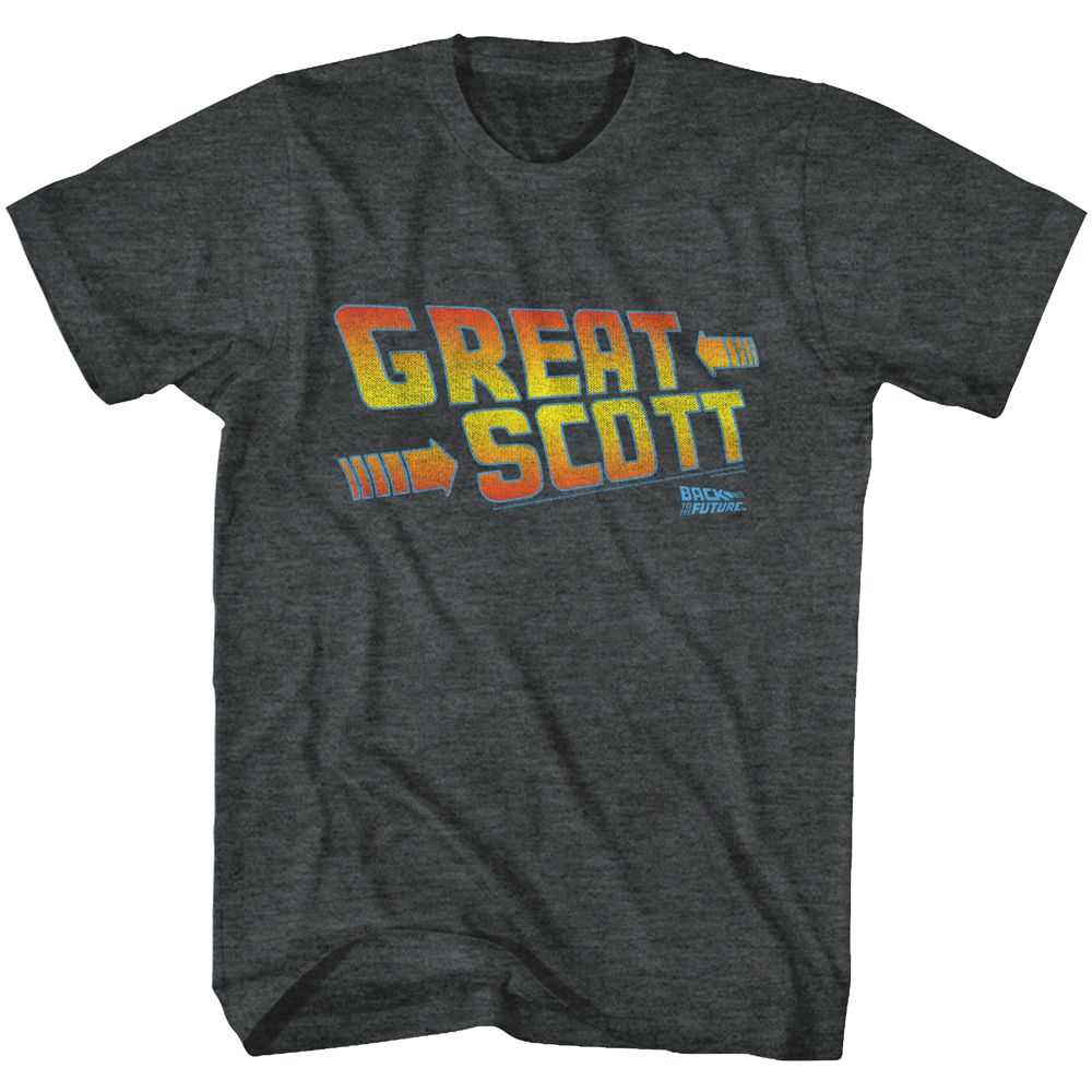 Back to the Future - GREAT SCOTT Adult Shirt