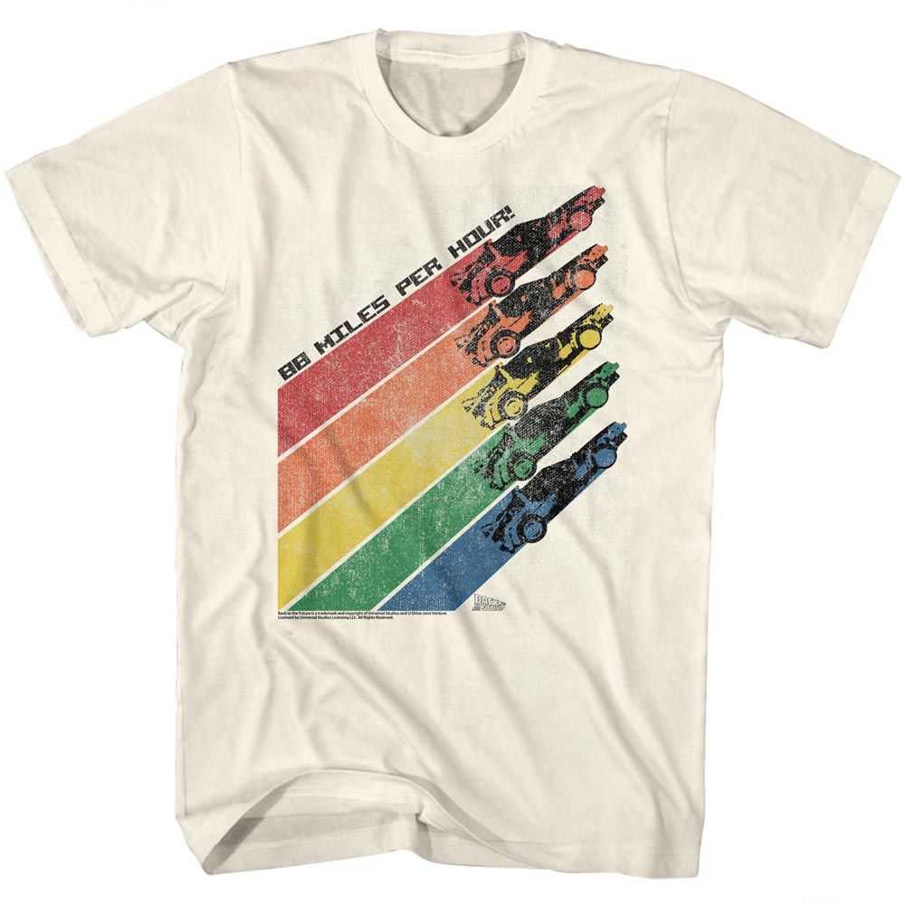 Back to the Future - RAINBOW Adult Shirt
