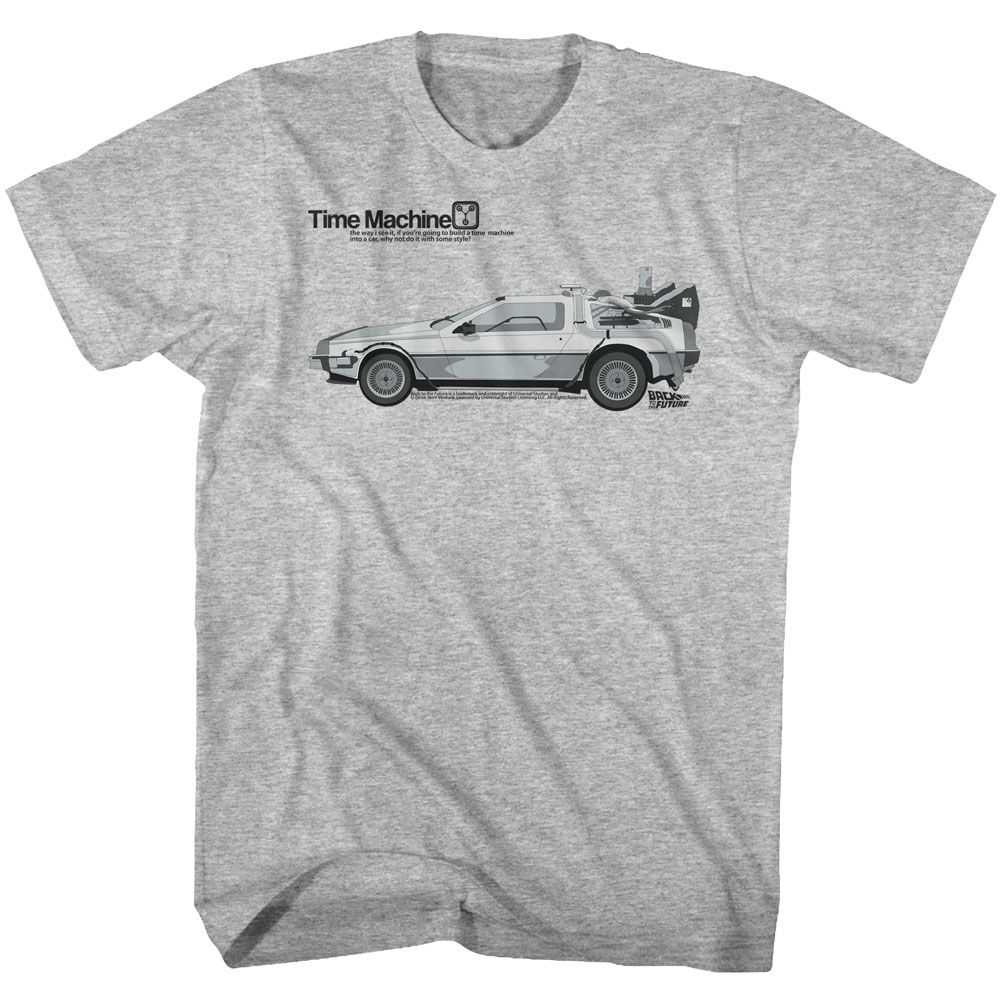 Back to the Future - CAR Adult Shirt