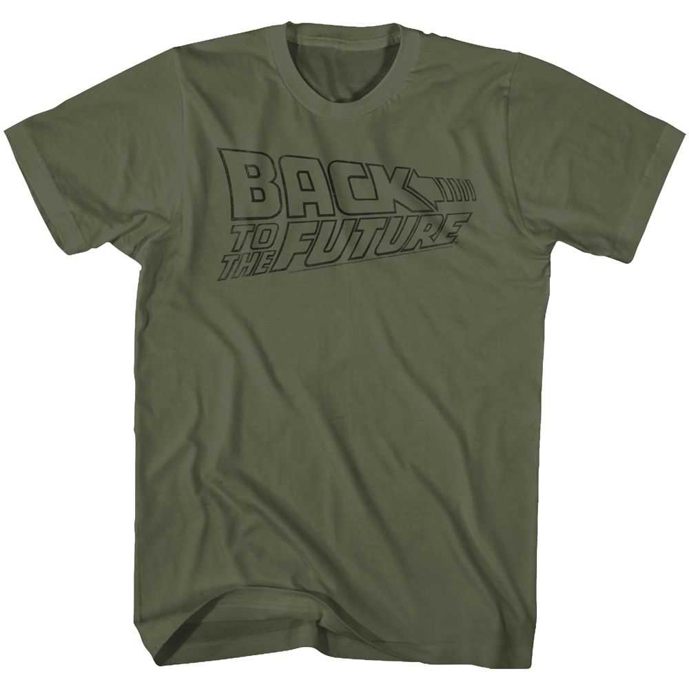 Back to the Future - LOGOFADE Adult Shirt
