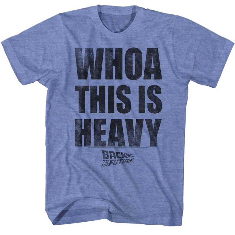 Back to the Future - HEAVY Adult Shirt