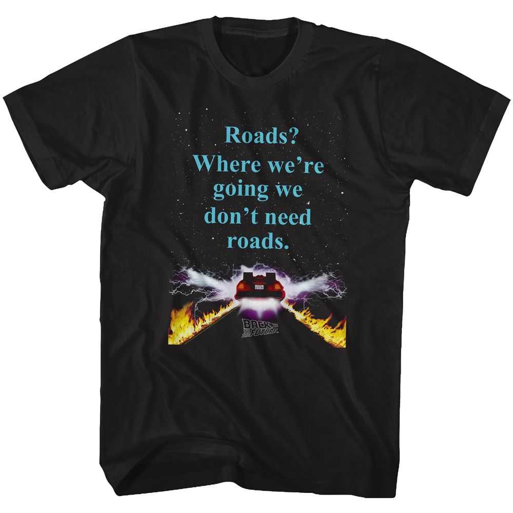 Back to the Future - NOROADS Adult Shirt
