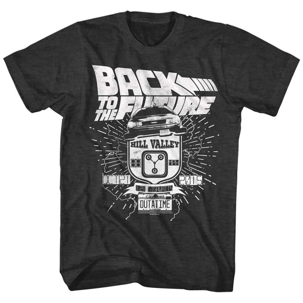 Back to the Future - VINTAGE CAR Adult Shirt