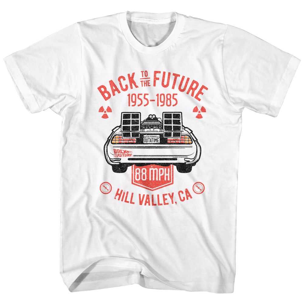 Back to the Future - VINTAGE DMC BACK Adult Shirt