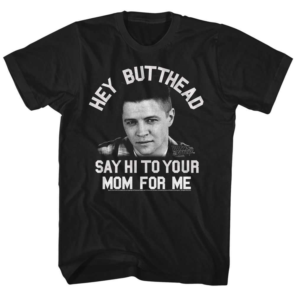 Back to the Future - HEY BUTTHEAD Adult Shirt