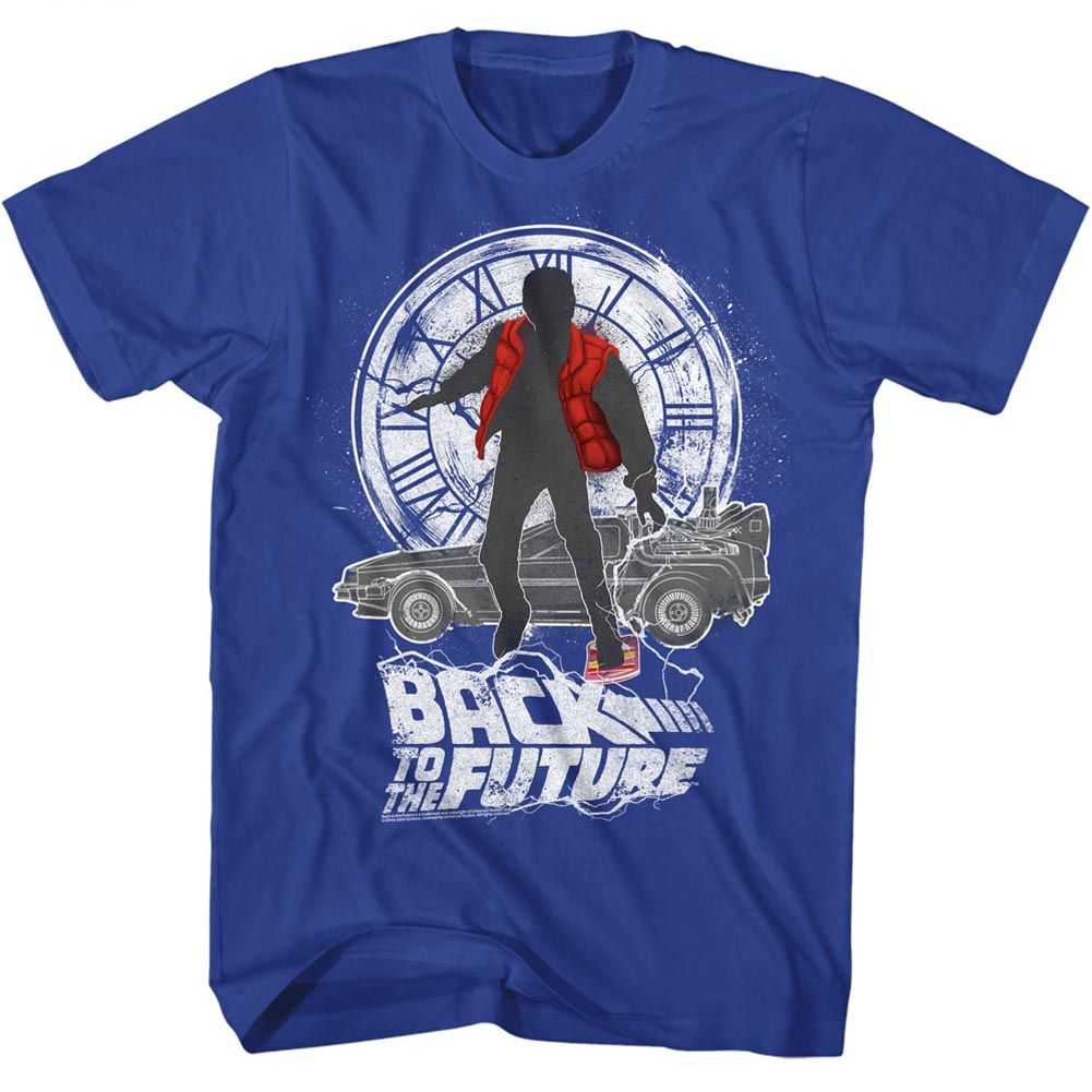 Back to the Future - SILHOUETTE COLLAGE Adult Shirt