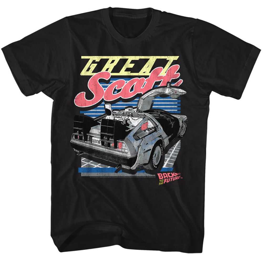 Back to the Future - GREAT SCOTT Adult Shirt