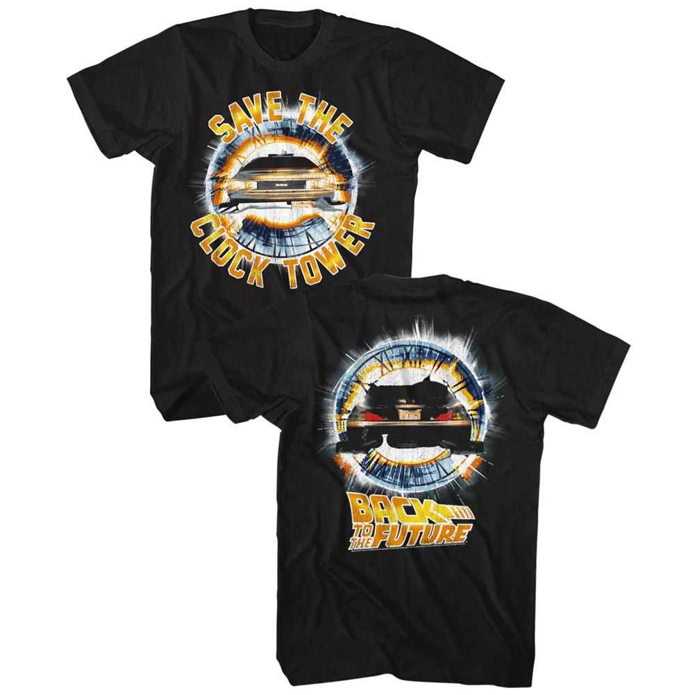 Back to the Future - CLOCKTOWER Adult Shirt