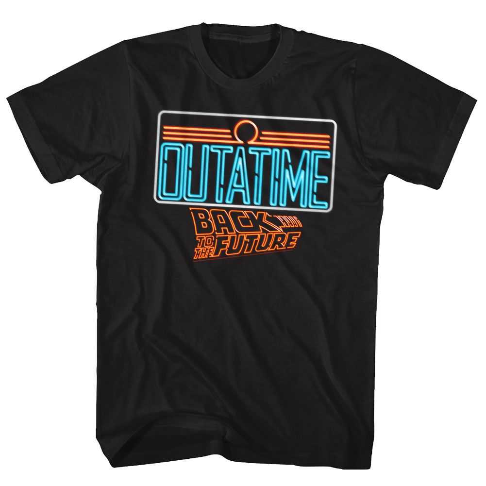 Back to the Future - NEON Adult Shirt