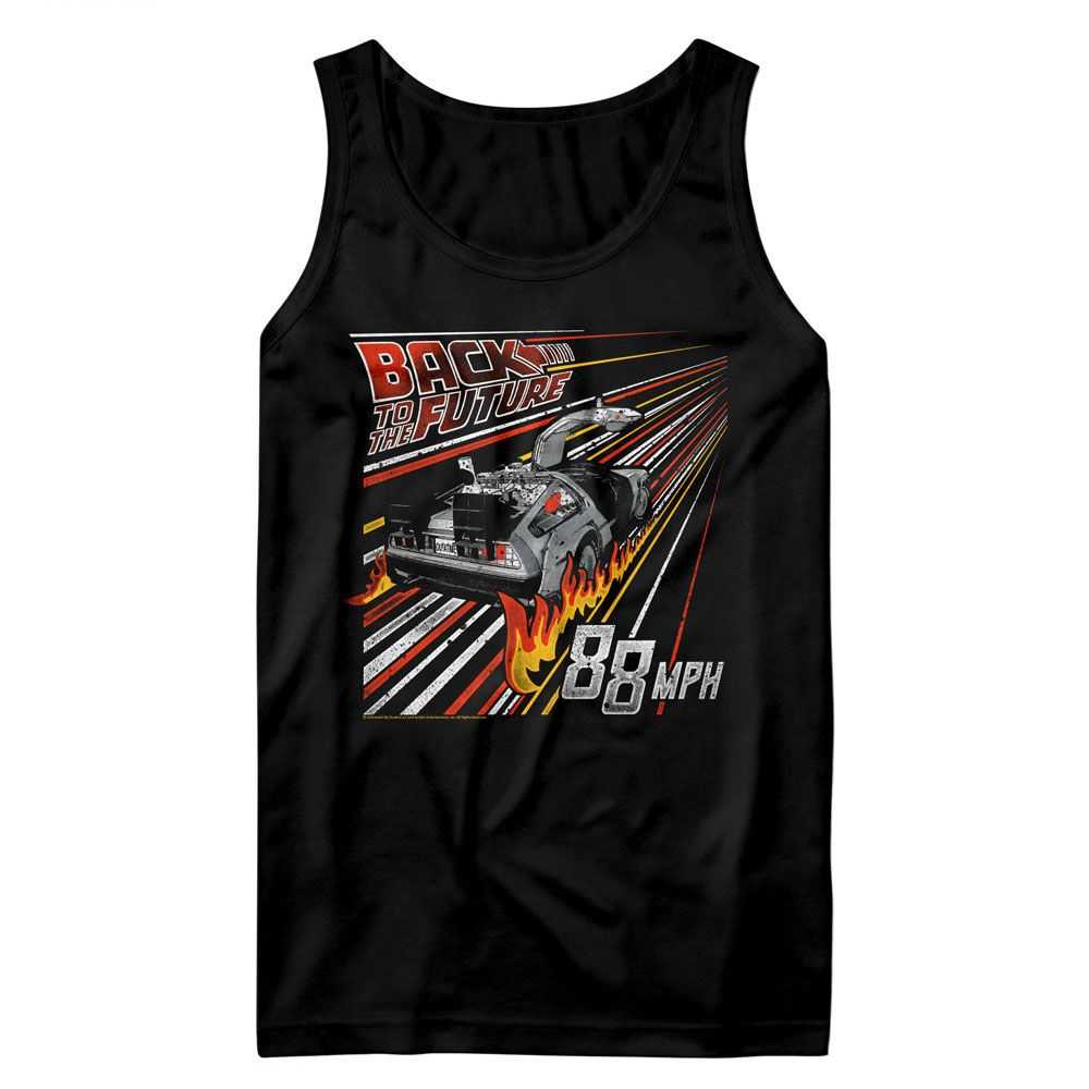 Back to the Future - BTTF STREAK TO THE FUTURE Adult Shirt