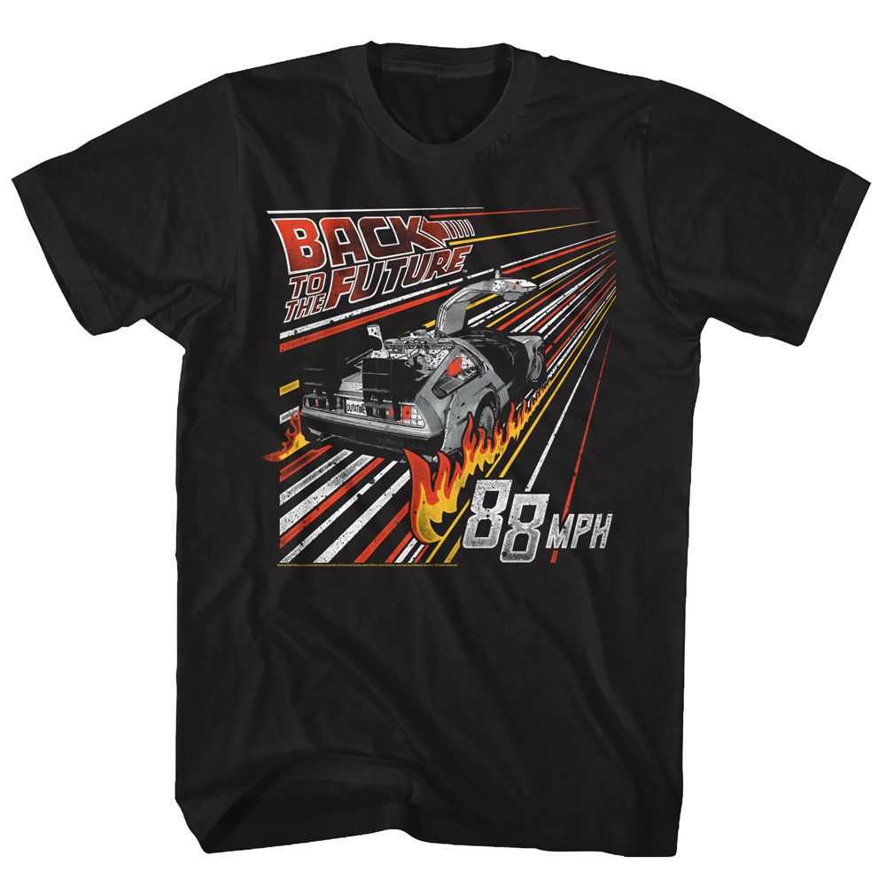 Back to the Future - STREAK TO THE FUTURE Adult Shirt