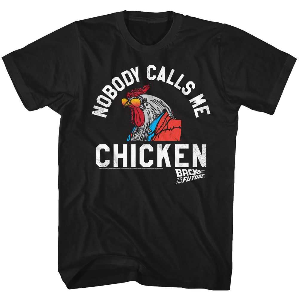 Back to the Future - CHICKEN Adult Shirt