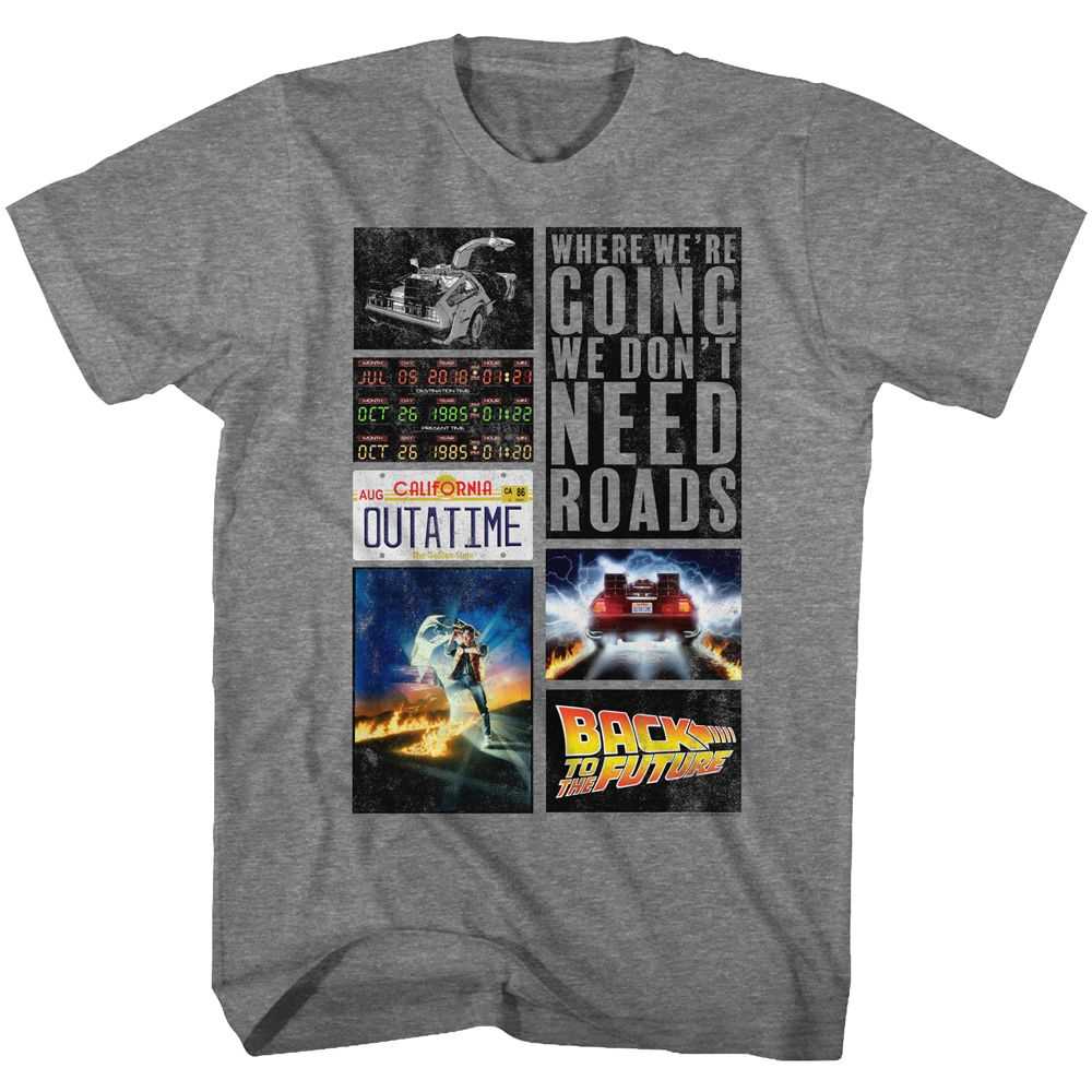 Back to the Future - FUTURE HITS Adult Shirt