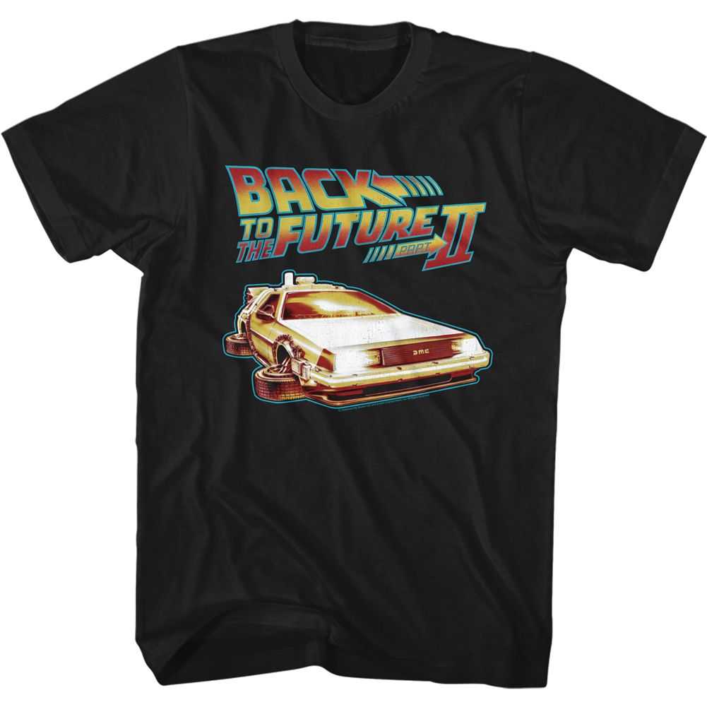 Back to the Future - CARWITHFLATWHEELS Adult Shirt