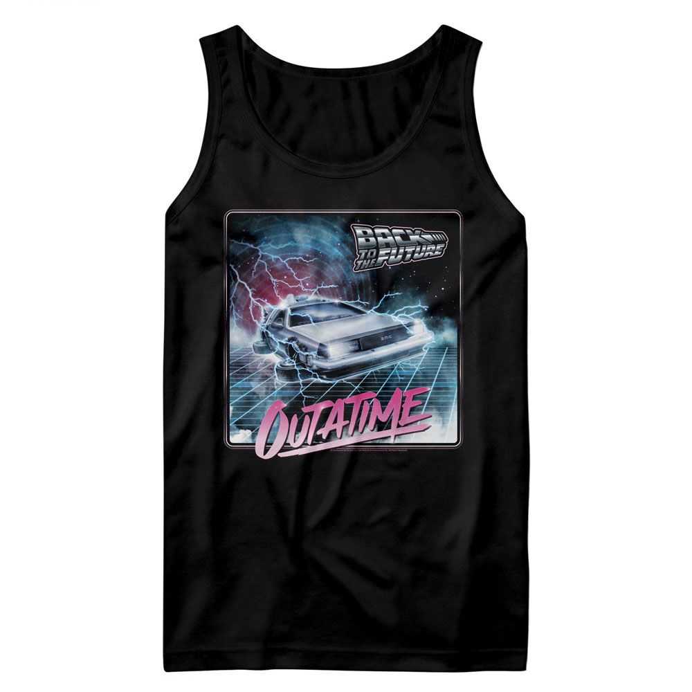 Back to the Future - BTTF OUTATIME Adult Shirt