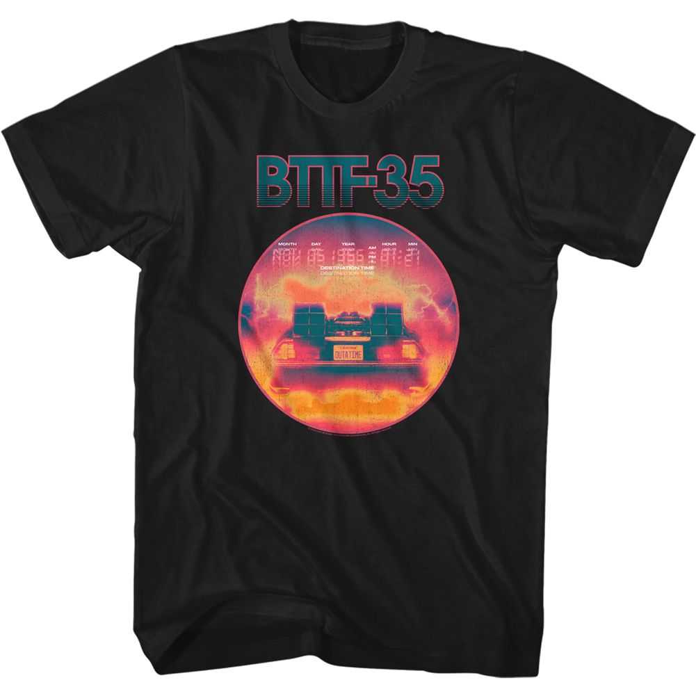 Back to the Future - BTF-35 NEON Adult Shirt