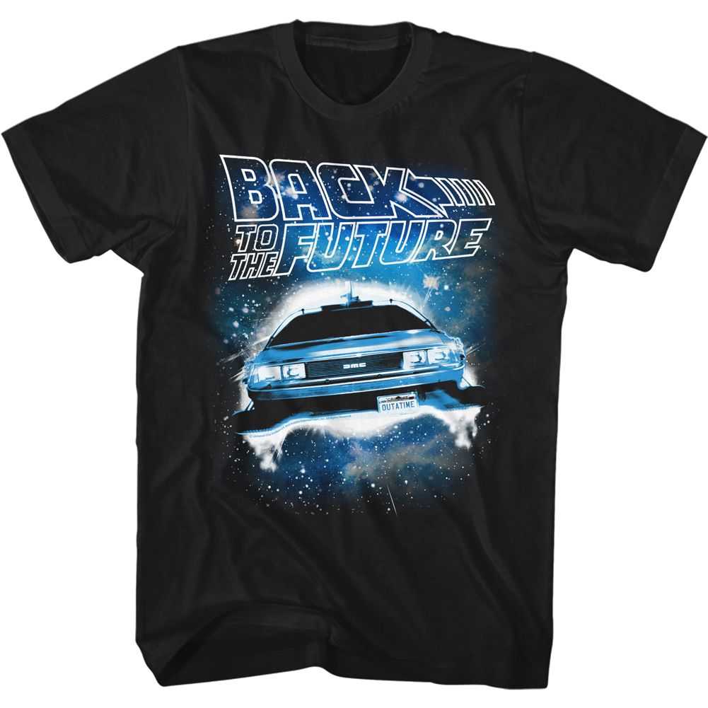 Back to the Future - SPACECAR Adult Shirt