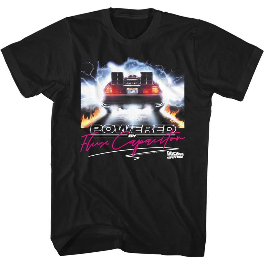 Back to the Future - POWERED BY FLUX Adult Shirt