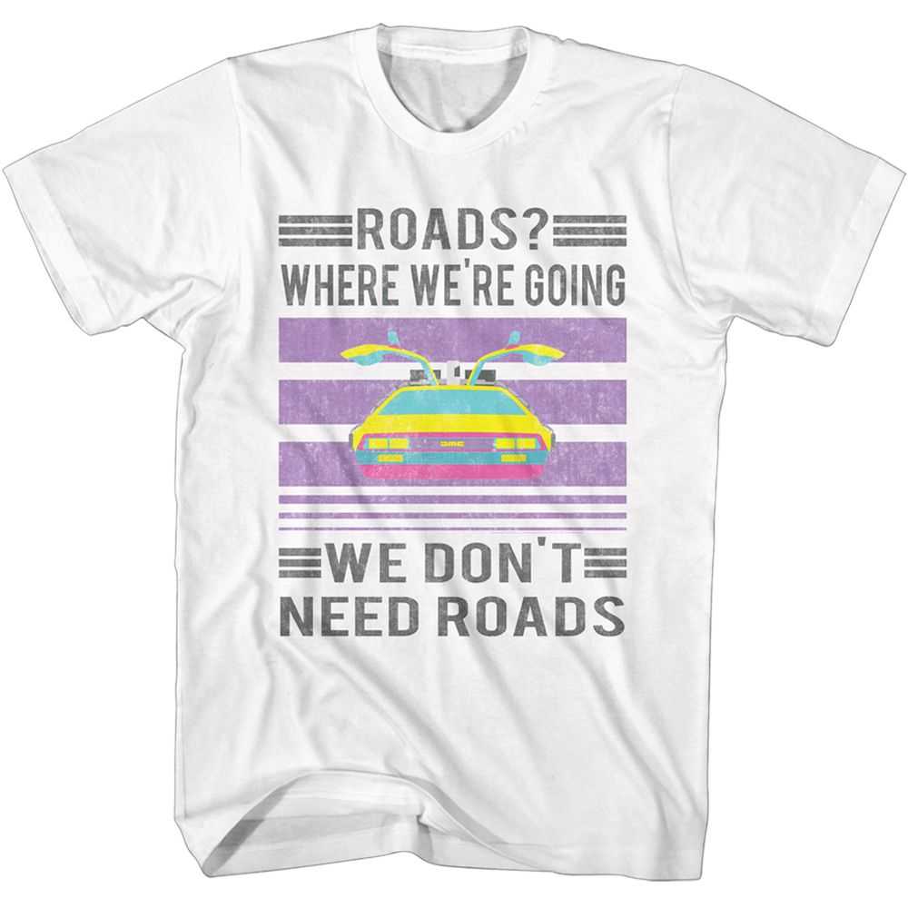 Back to the Future - RETRO Adult Shirt